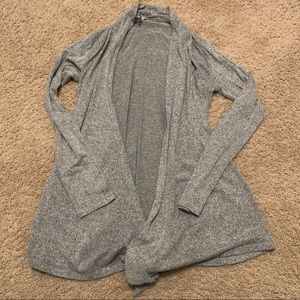 Long Sleeve Gray Cardigan